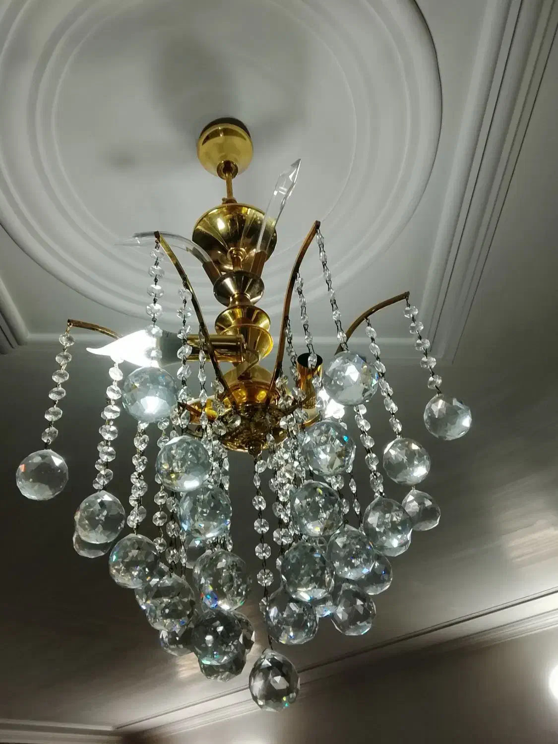 ۲ تا لوستر سالم ۴ میلیون|لوستر و چراغ آویز|سراب, |دیوار