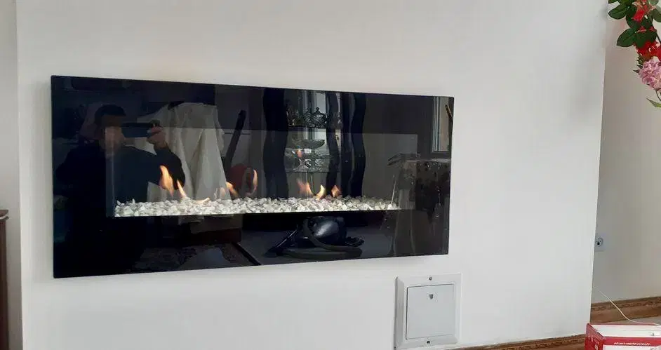 شومینه گازی دیواری مدرن LCD ۱۲۰|بخاری، هیتر، شومینه|تهران, حکیمیه|دیوار