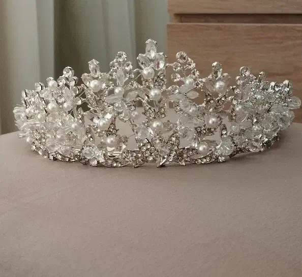 لباس عروس به همراه تور تاج ژپون و روبدوشامبر|لباس|تهران, افسریه شمالی|دیوار