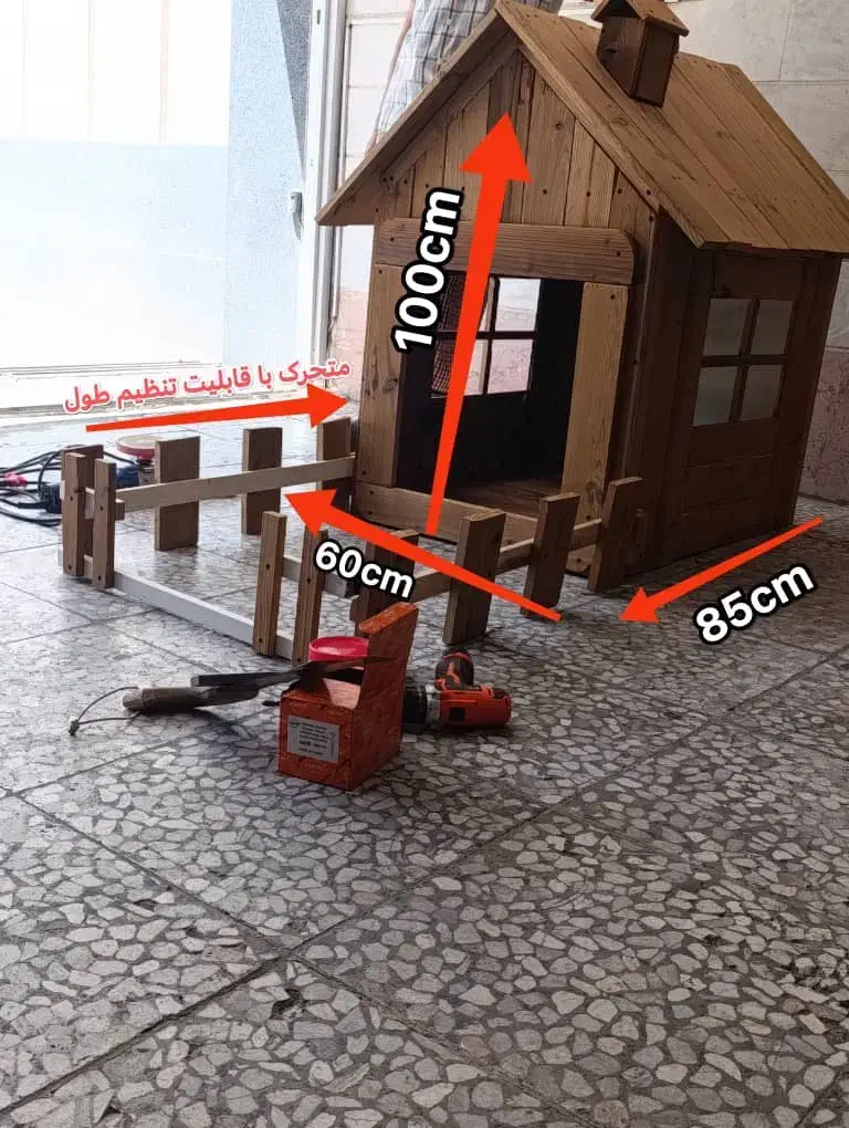 کلبه چوبی حیوان خانگی|لوازم جانبی حیوانات|تهران, جنت‌آباد جنوبی|دیوار