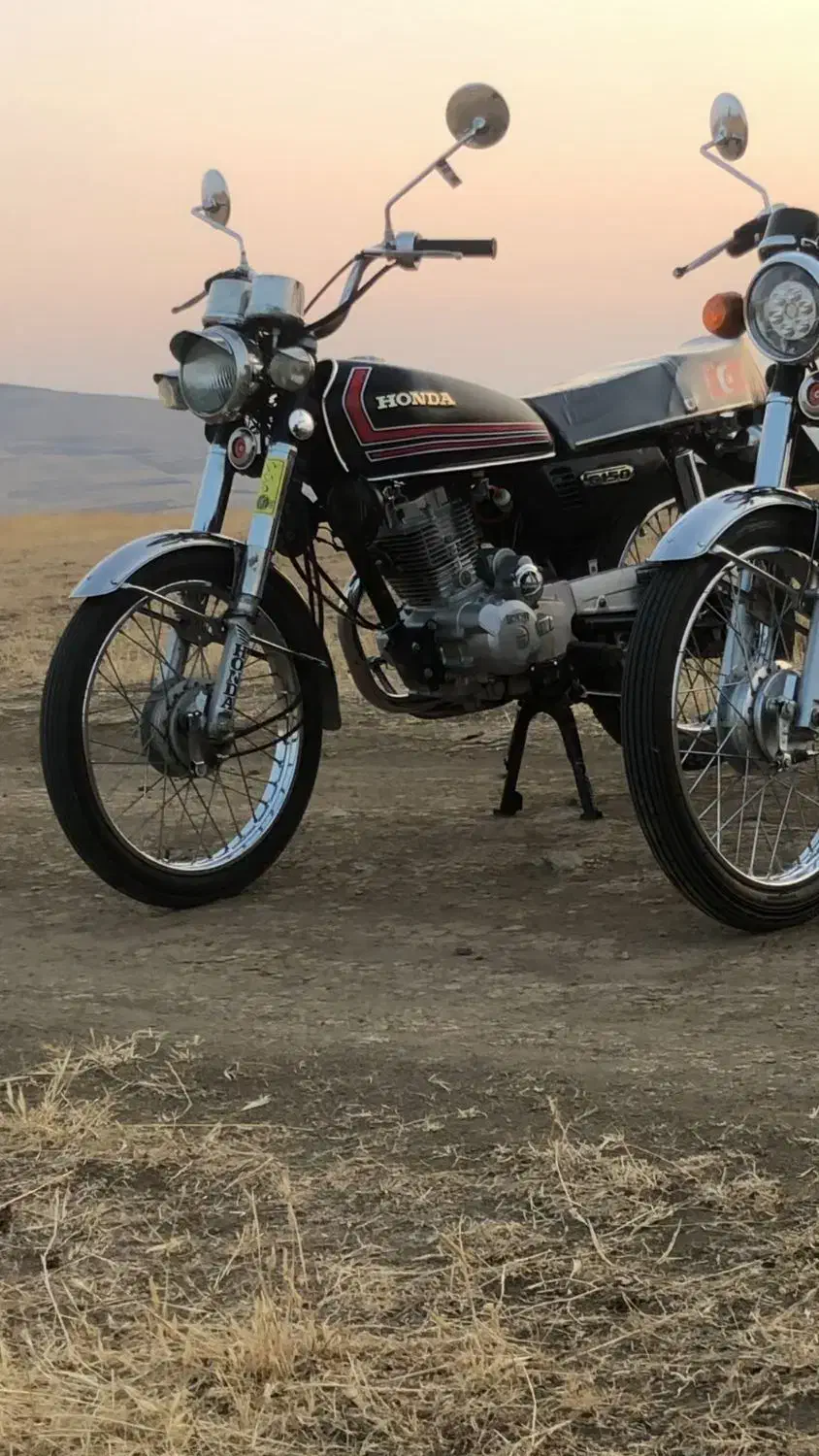 موتور هوندا150|موتورسیکلت|گرمی, |دیوار