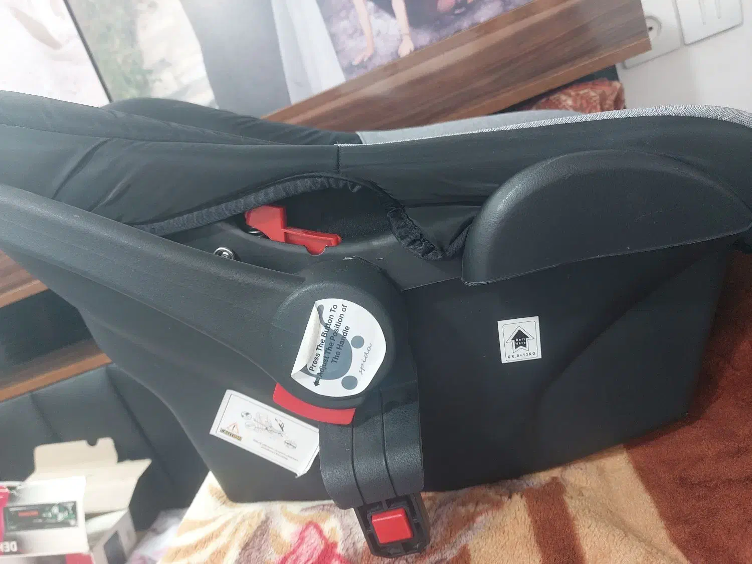 کالسکه کرییر و صندلی ماشین بچگانه|کالسکه و لوازم جانبی|شیراز, شریف‌آباد|دیوار