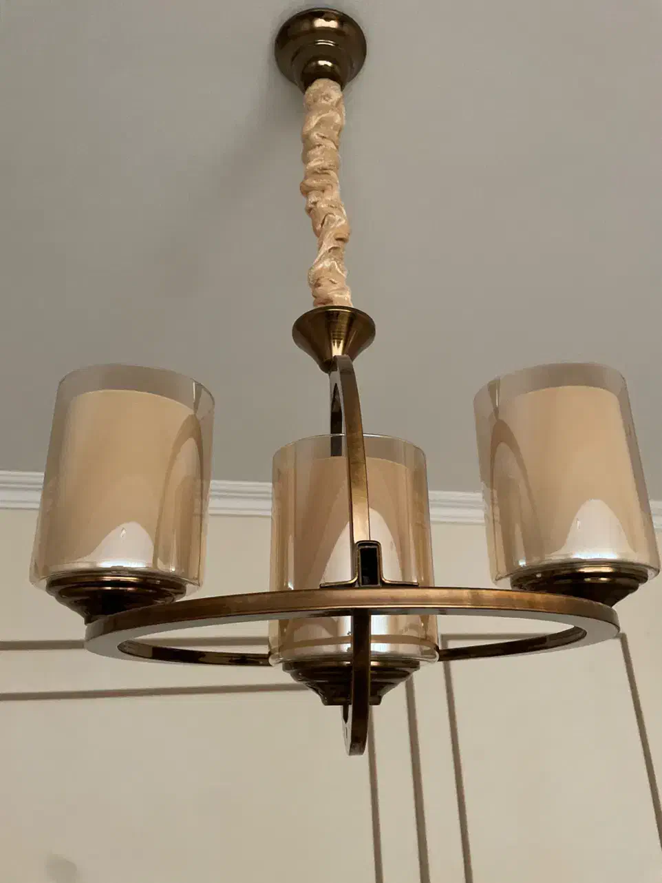 لوستر ۳ شاخه|لوستر و چراغ آویز|تبریز, |دیوار