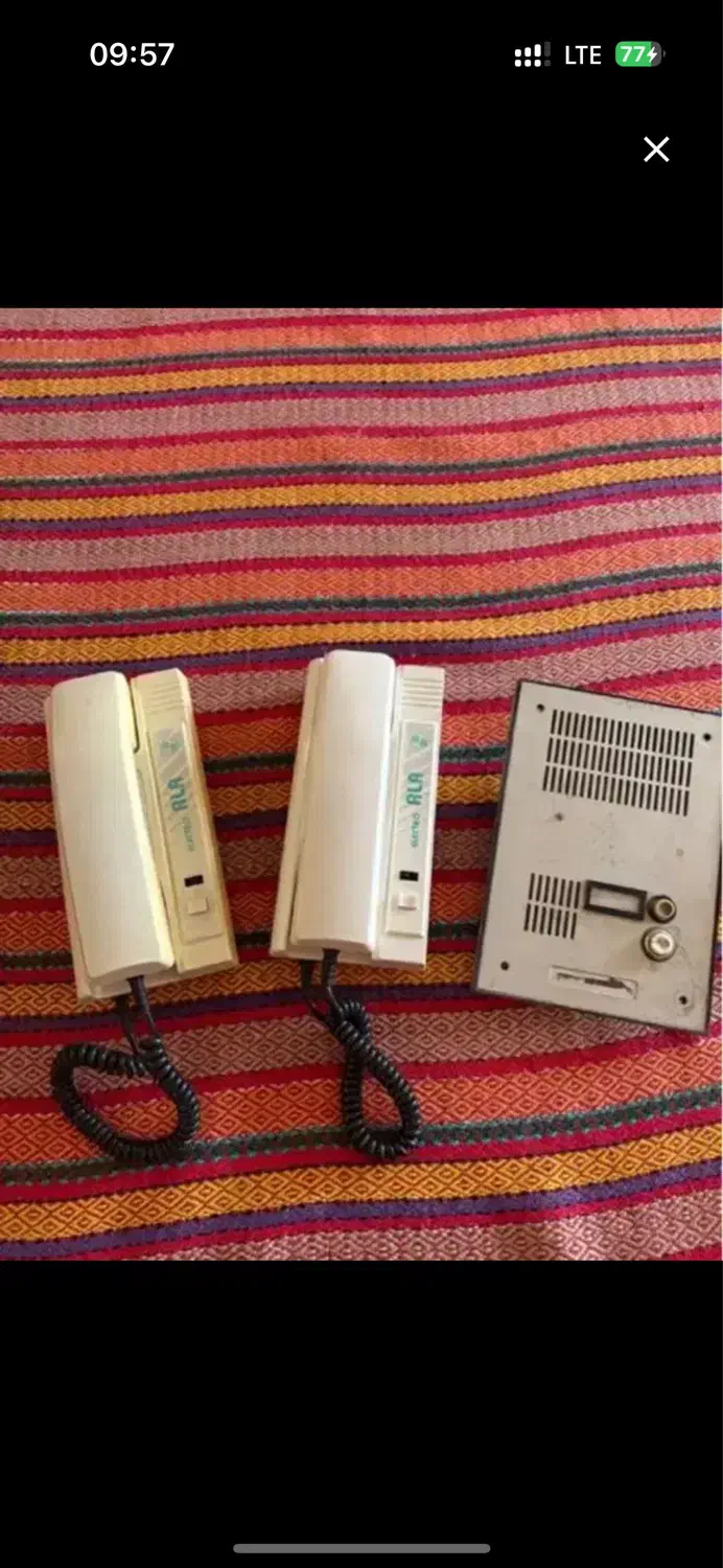 آیفون صوتی ۲ واحده|صوتی و تصویری|شیراز, شهرک آرین|دیوار