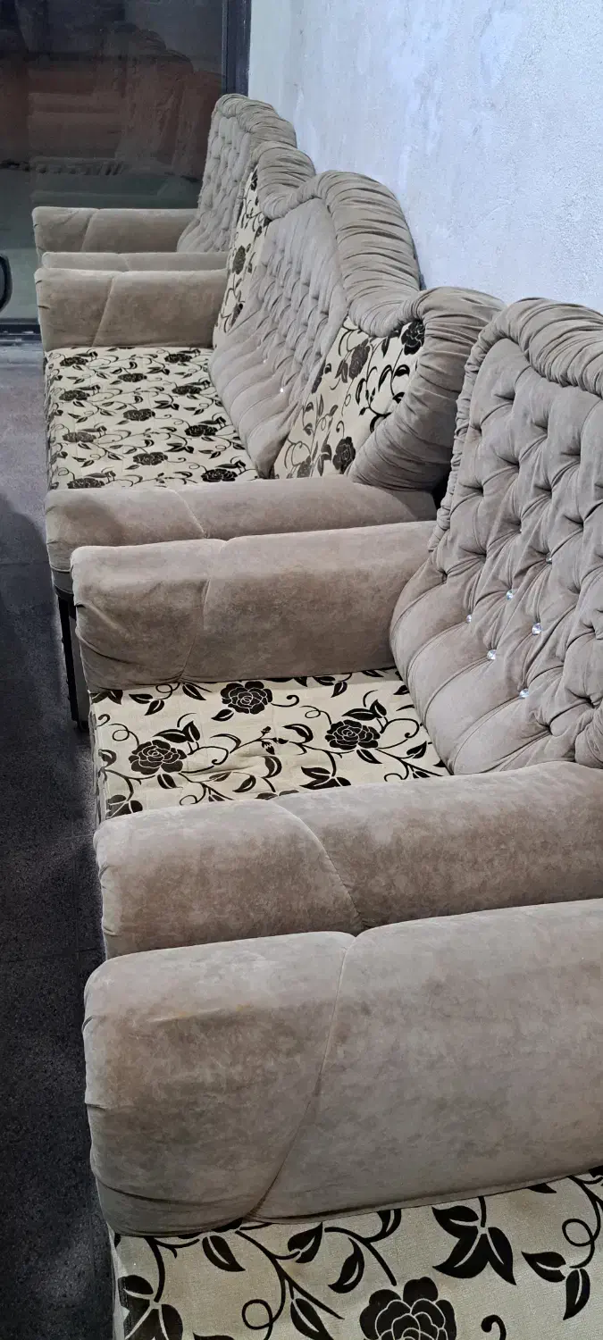 مبل ۸ نفره راحتی|مبلمان خانگی و میز عسلی|سردشت, |دیوار