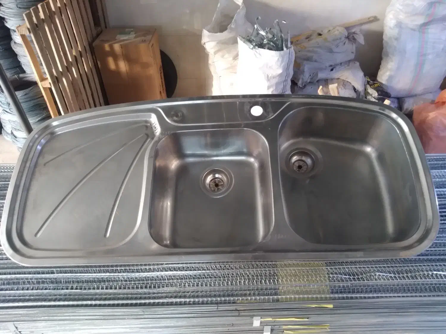 سینگ سالم سالم بدون استفاده|آبچکان و نظمدهنده ظروف|زاهدان, |دیوار