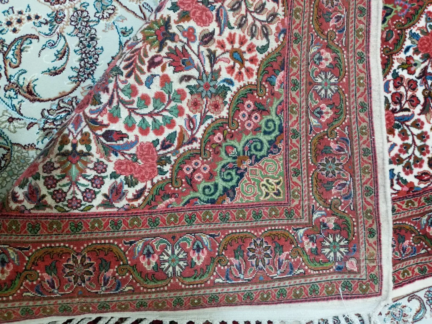 فرش دستبافت زرع ونیم|فرش|ملایر, |دیوار