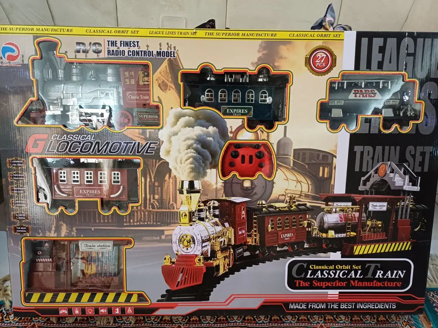 قطارکنترلی غرب وحشی|اسباببازی|شهریار, شهرک وائین|دیوار