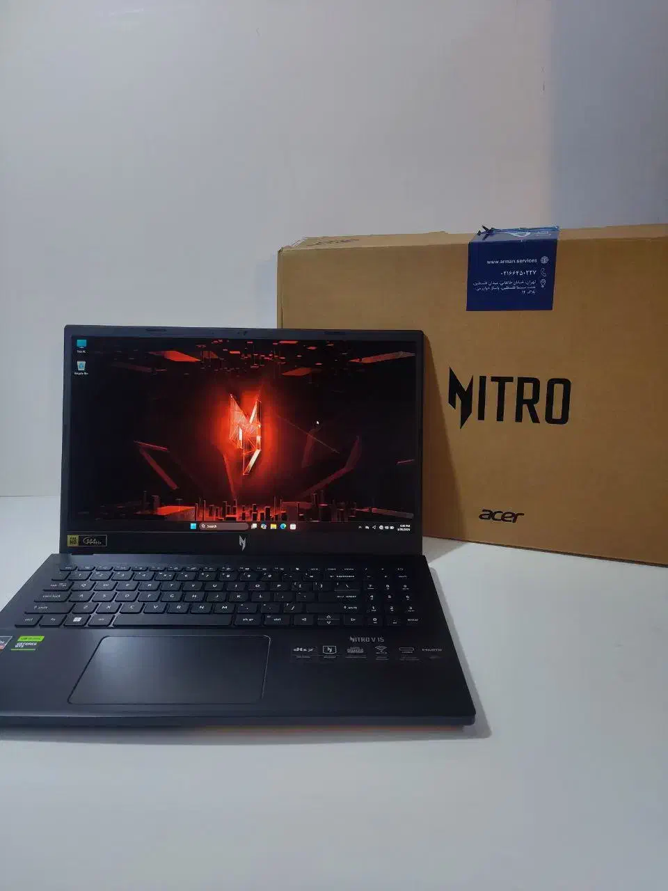 لپتاپ گیمینگ Acer Ryzen 7 7735hs 4060 نسل 13|رایانه همراه|تهران, میدان ولیعصر|دیوار