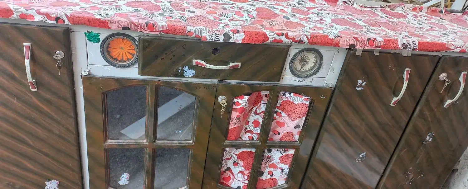 کمد ظرفی پنج درب یک کشو|جاکفشی، کمد، دراور|جیرفت, |دیوار