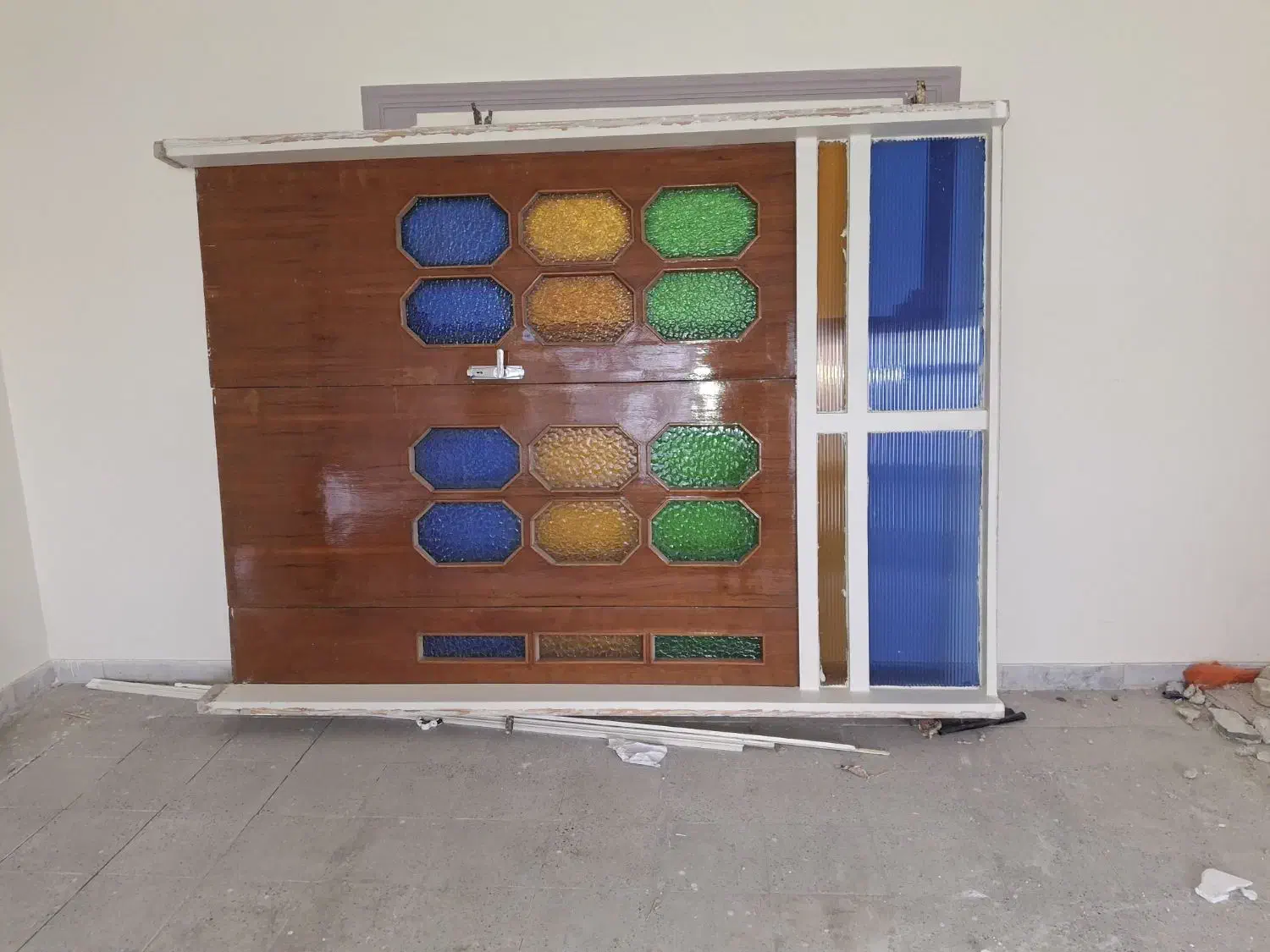 کمد دیواری و درب چوبی|جاکفشی، کمد، دراور|گنبد کاووس, |دیوار