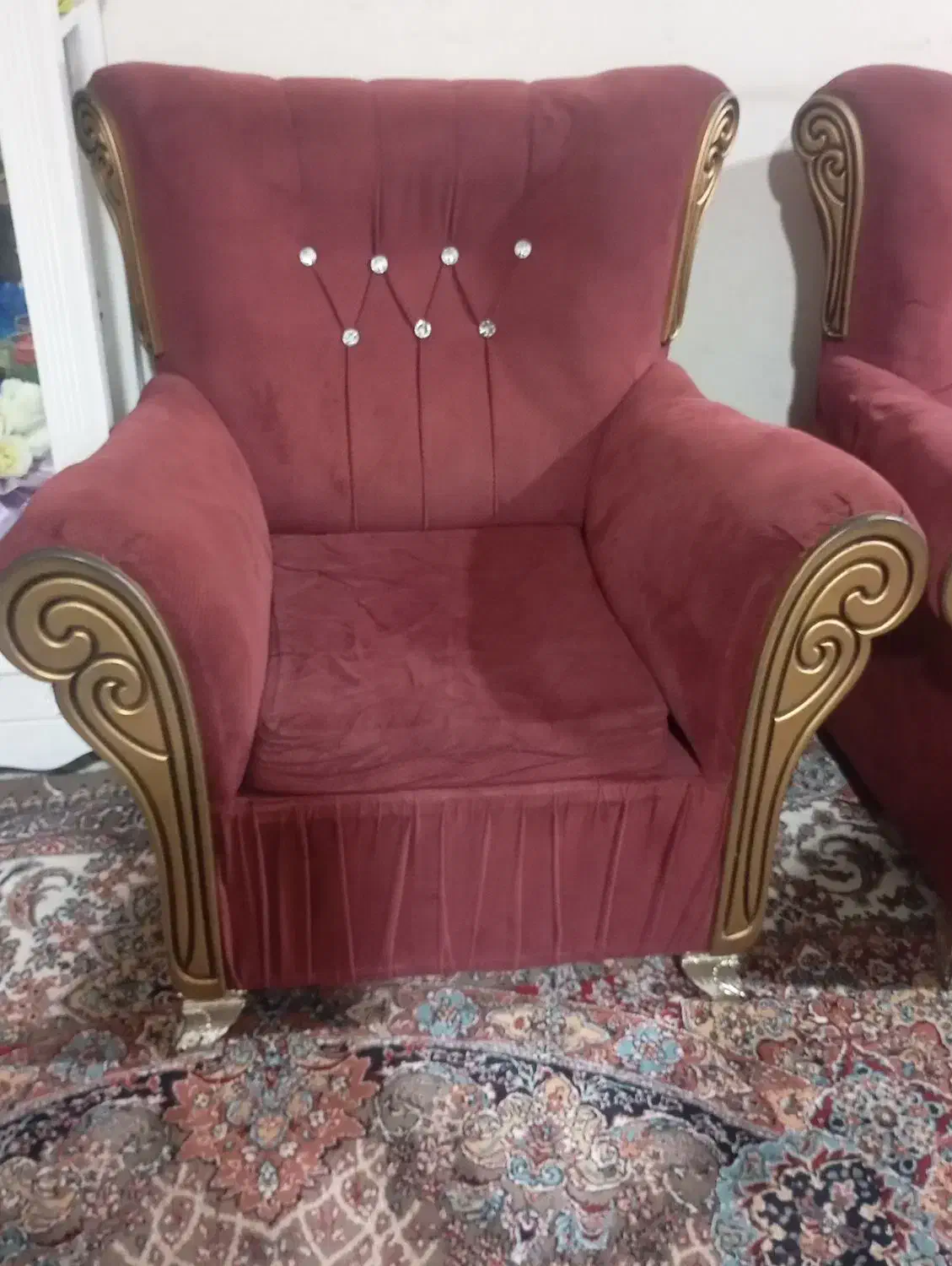 مبل هفت نفره|مبلمان خانگی و میز عسلی|قائن, |دیوار