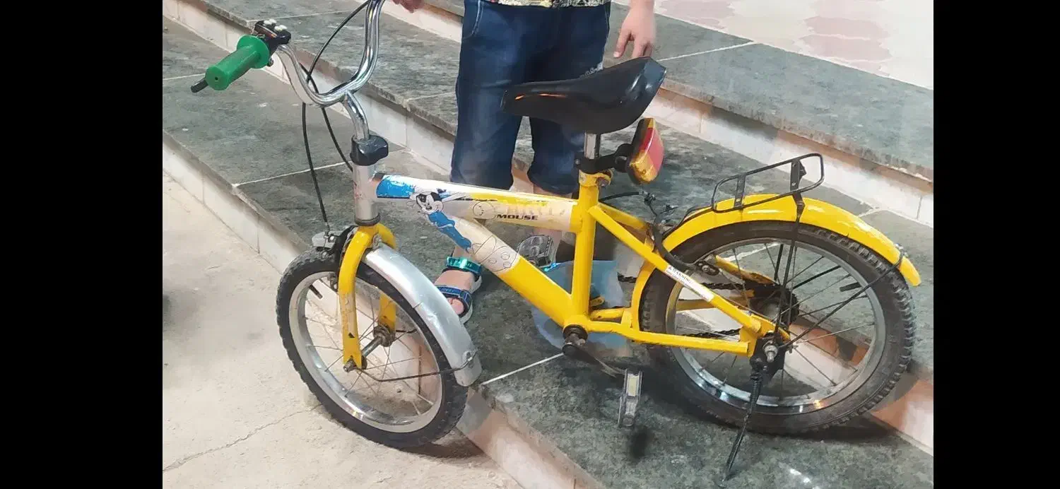 دوچرخه ۱۶ سالم|دوچرخه، اسکیت، اسکوتر|کاشمر, |دیوار