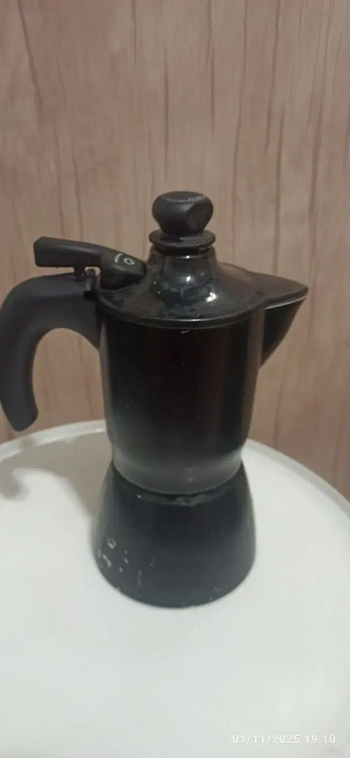 موکاکرم قهوه جوش سه کاپ پمپی|قوری، کتری، قهوهساز دستی|زیرکوه, |دیوار