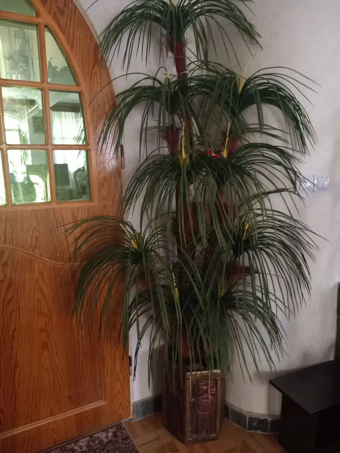 نخل ۹شاخه|گل مصنوعی|ارومیه, |دیوار