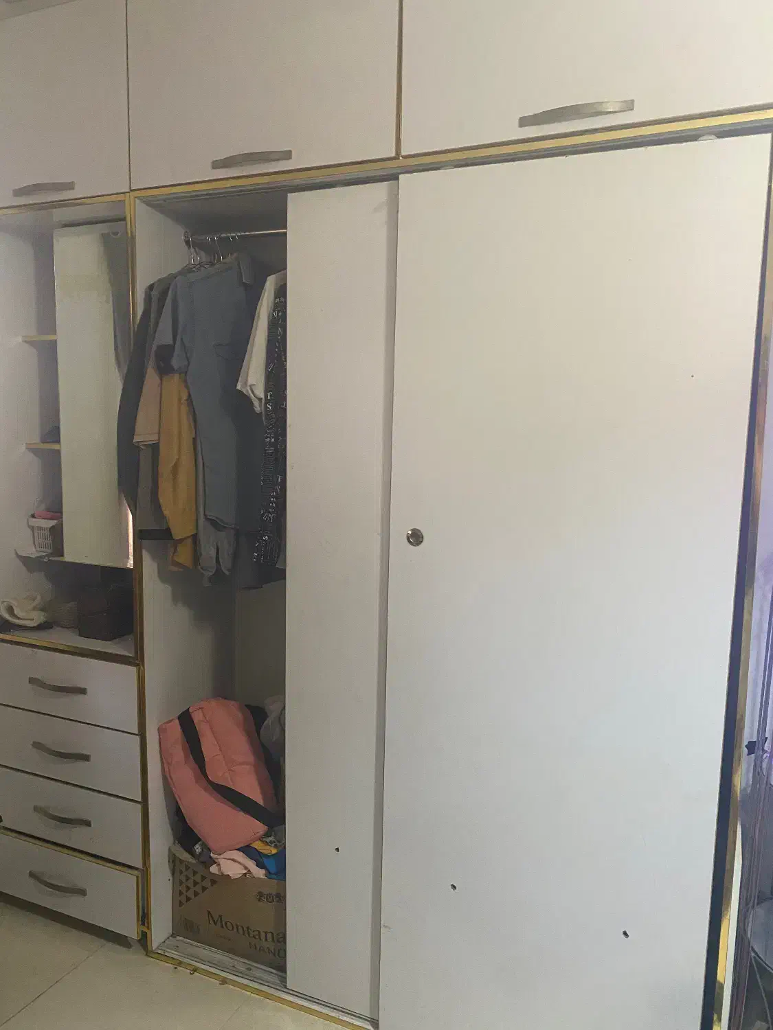 کمددیواری بزرگ جادار|جاکفشی، کمد، دراور|قدس, شهرک فرزان|دیوار