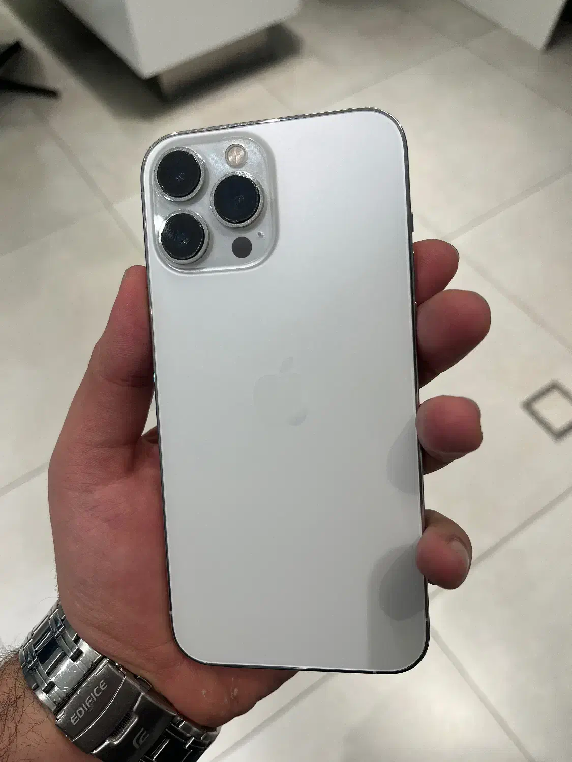 ۱۳ پرومکس ۲۵۶ گیگ سفید|موبایل|قزوین, |دیوار