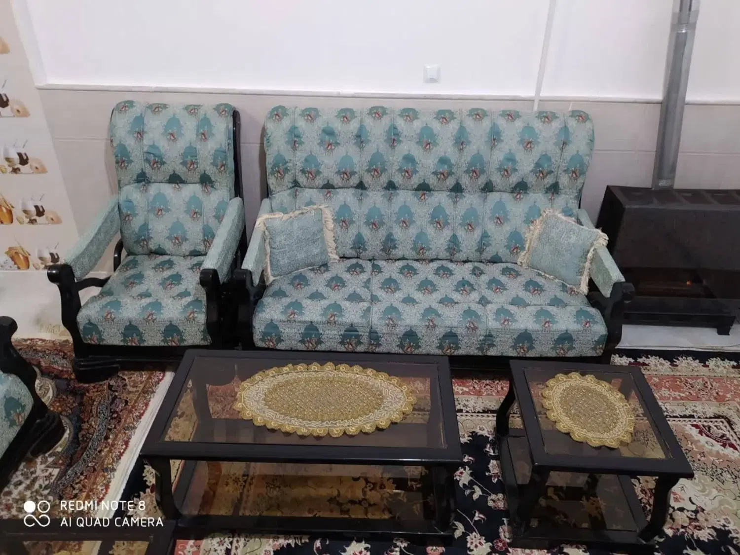 مبل|مبلمان خانگی و میز عسلی|قم, چهل درخت‎|دیوار