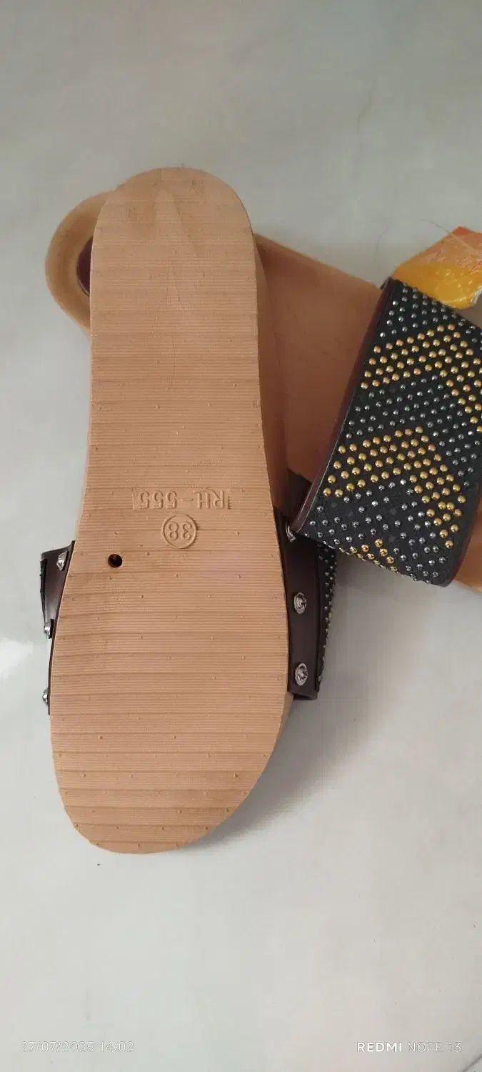 دمپایی سایز 38نو نو|کیف، کفش، کمربند|شهرکرد, |دیوار