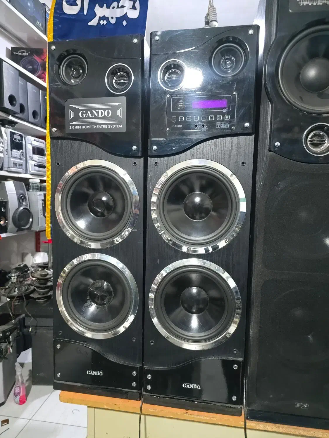 اسپیکر USB. AUX FM. BT بلوتوث فلش رادیو آیوایکس|سیستم صوتی خانگی|تهران, سلسبیل شمالی|دیوار