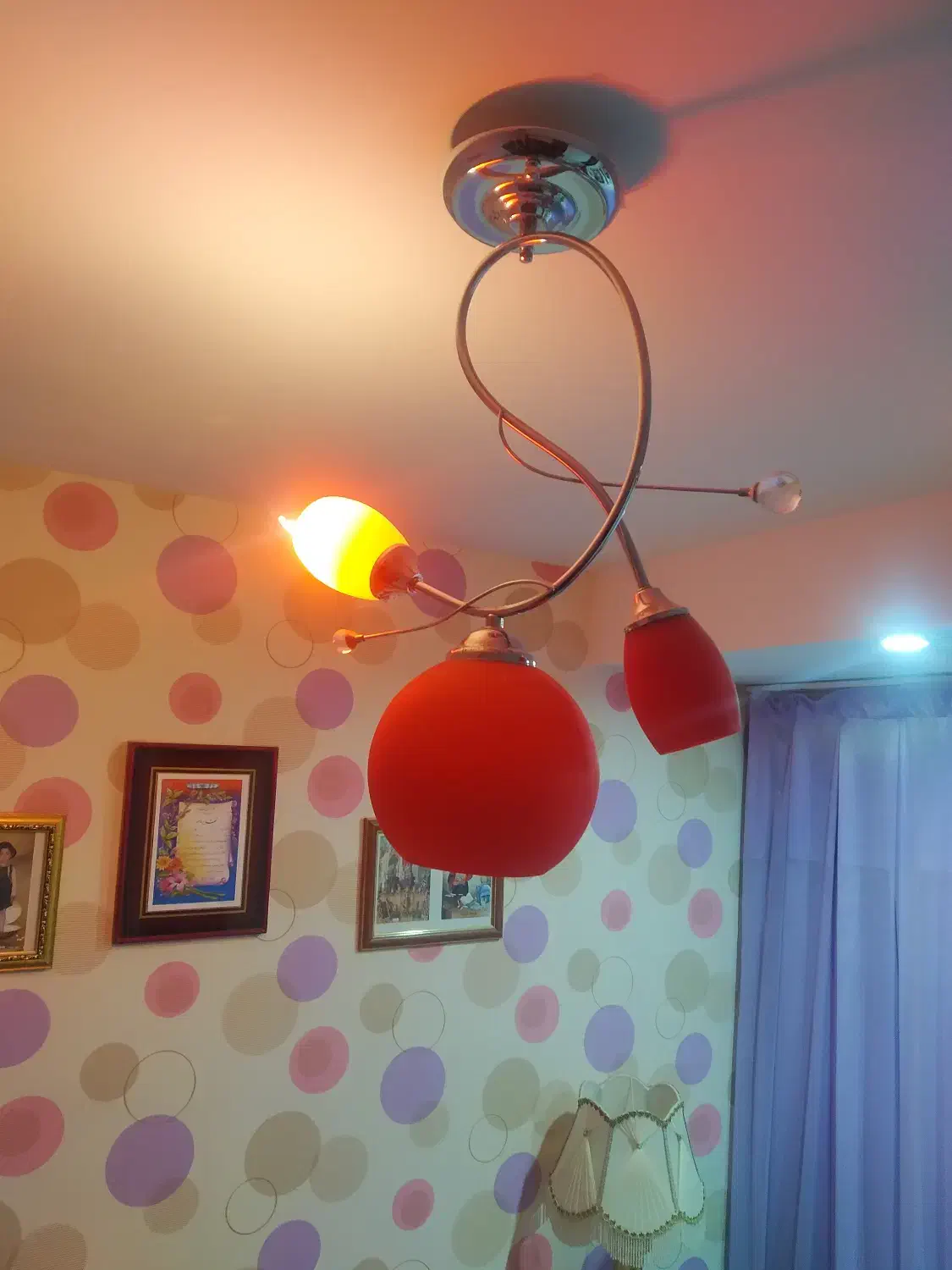 لوستر|لوستر و چراغ آویز|تبریز, |دیوار