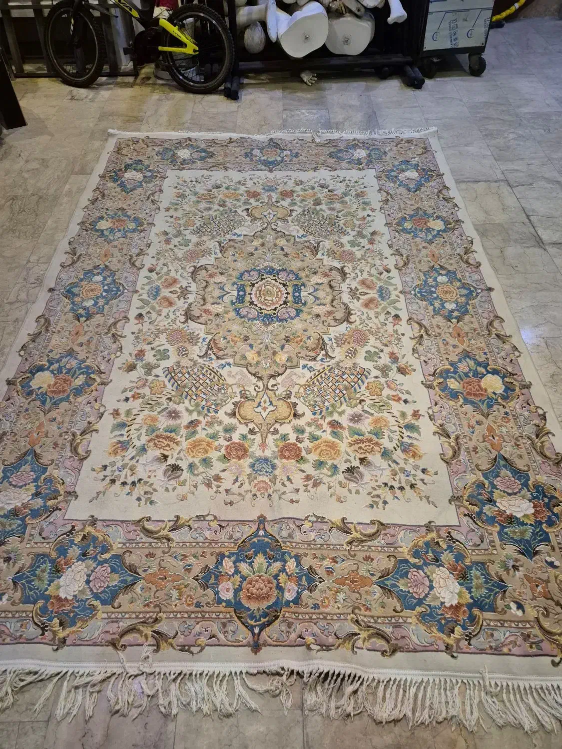 فرش ماشینی وارداتی ترک در حد|فرش|تهران, گلستان (شهرک راه آهن)|دیوار