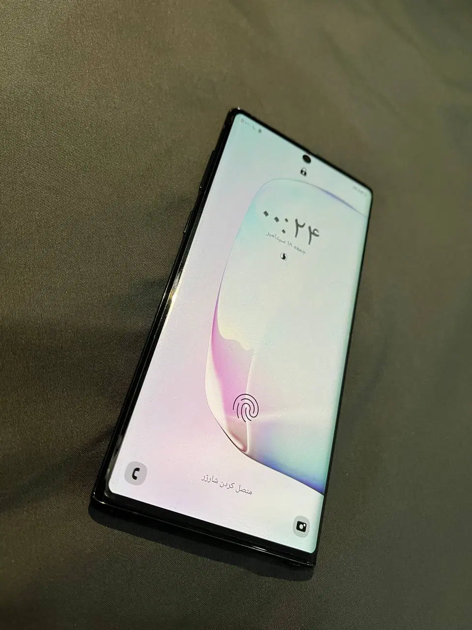 Samsung Note 10 کاملاً سالم فقط پشت شکسته|موبایل|مشهد, رضاشهر|دیوار