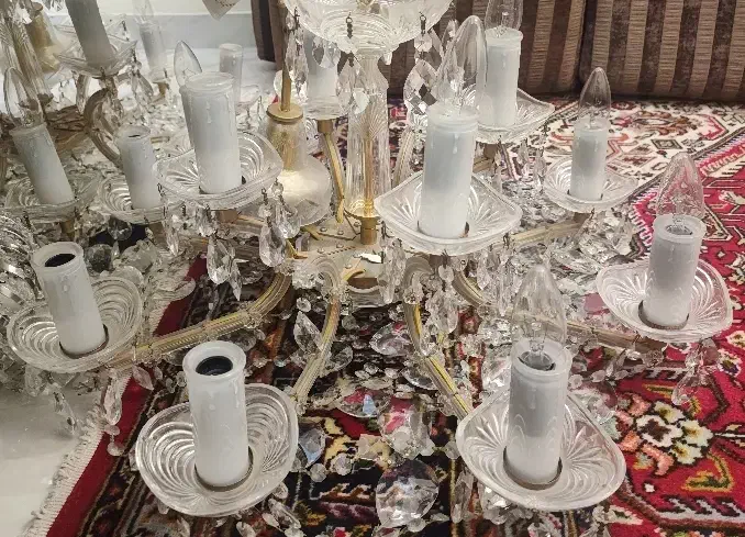 لوستر|لوستر و چراغ آویز|تبریز, |دیوار