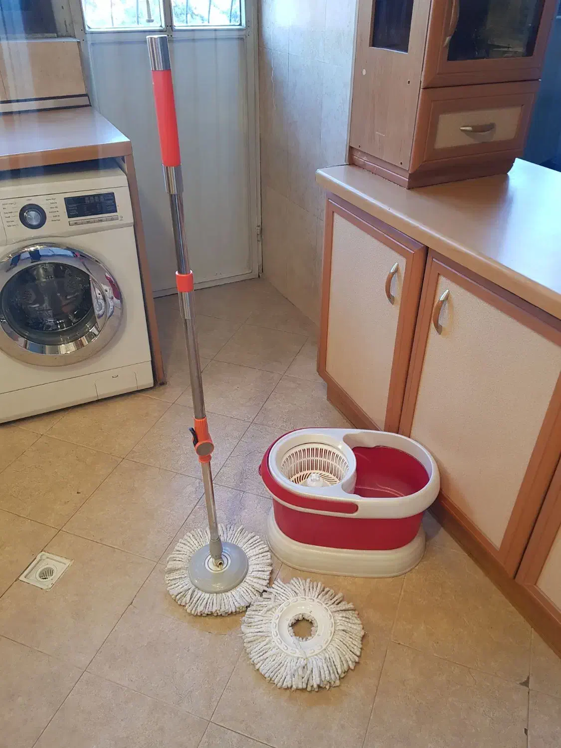 سطل تی زمین شوی خشک کن چرخشی مهسان ایرسا|لوازم نظافت|تهران, امیرآباد|دیوار