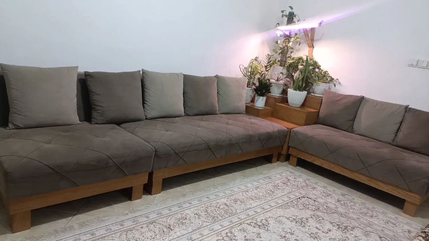 مبل L|مبلمان خانگی و میز عسلی|اندیشه, شهرک مریم|دیوار