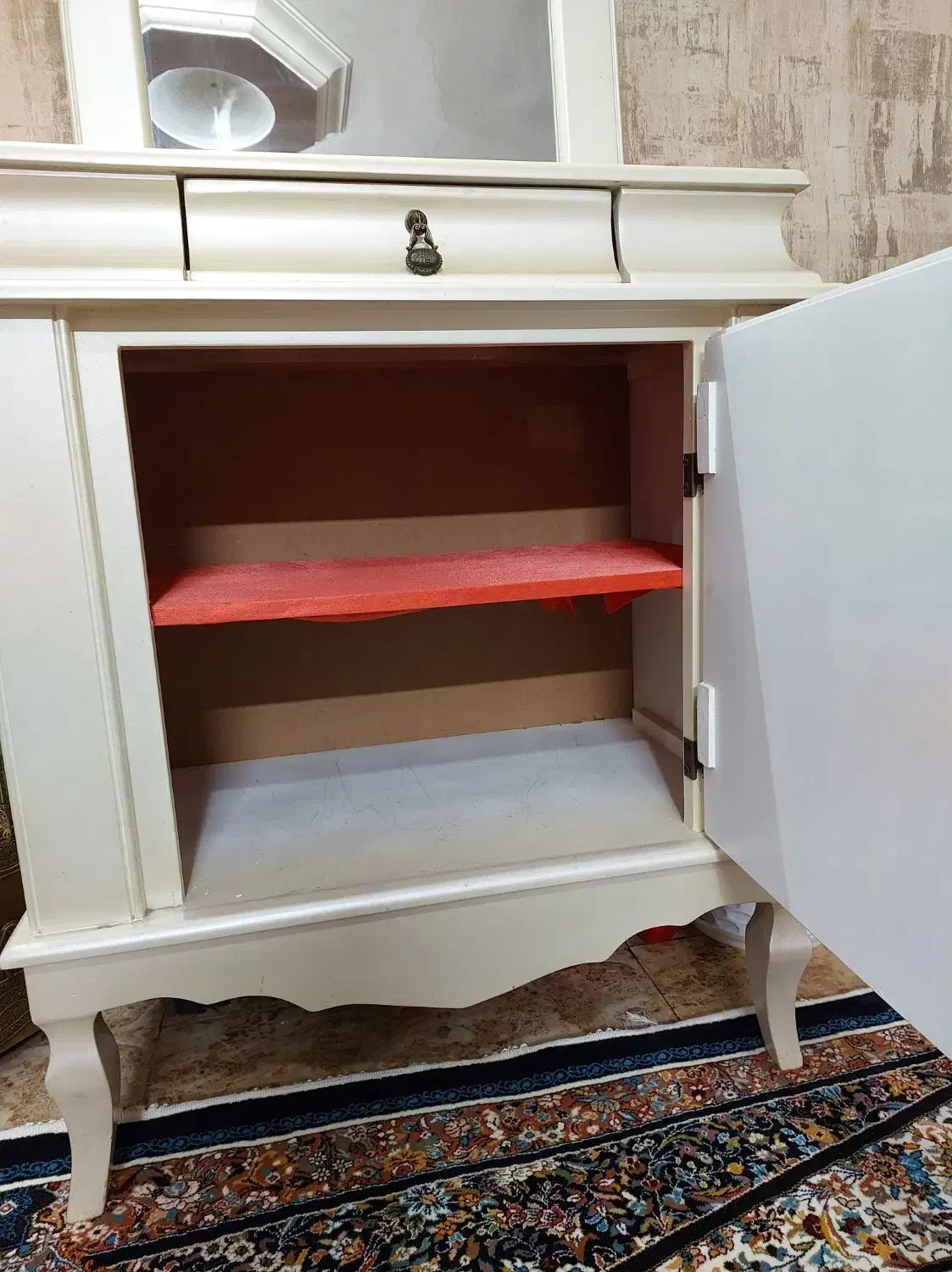 آینه کنسول چوبی|بوفه، ویترین، کنسول|مشهد, کوی المهدی|دیوار