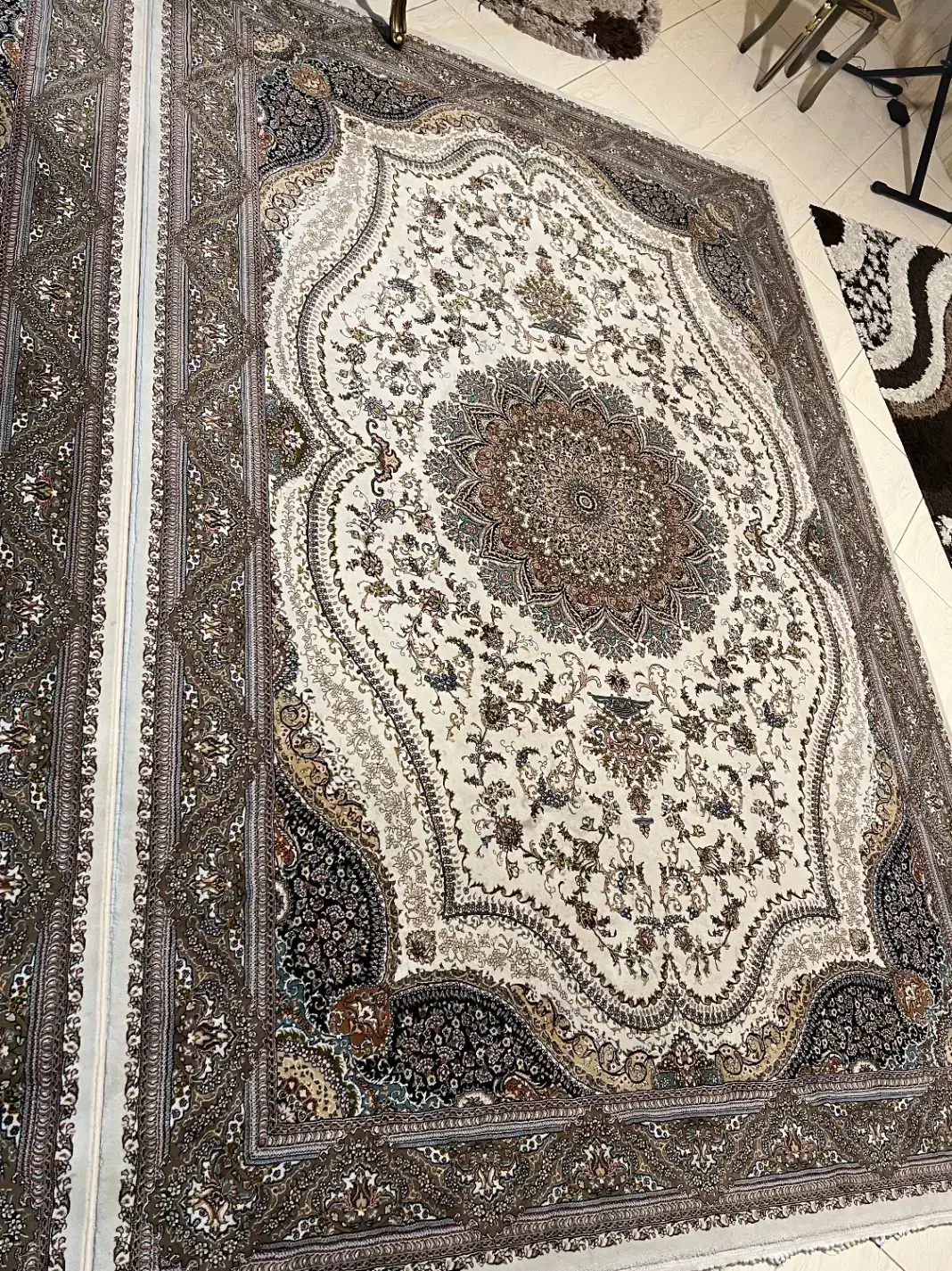 فرش ۶ متری ماهی|فرش|میاندوآب, |دیوار