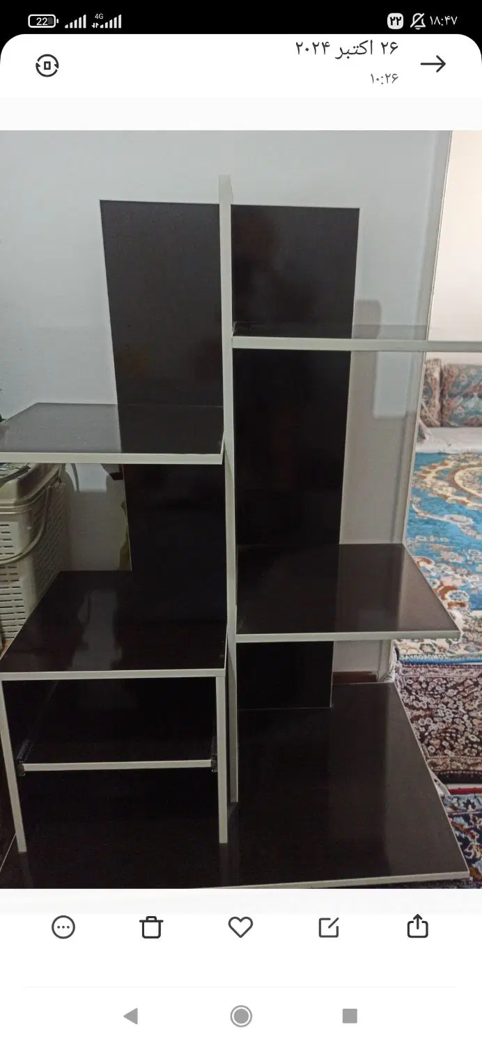 استند|کتابخانه، شلف، قفسههای دیواری|کرج, حصارک بالا|دیوار