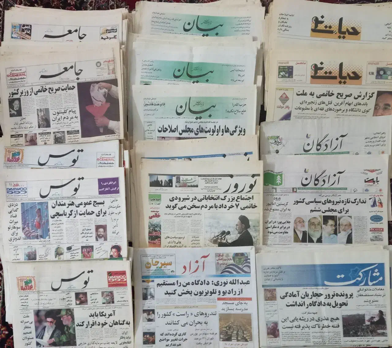 مجموعه نشریات خاطره انگیز دهه هفتادوهشتاد و قبل تر|مجلات|تهران, فرزانه|دیوار