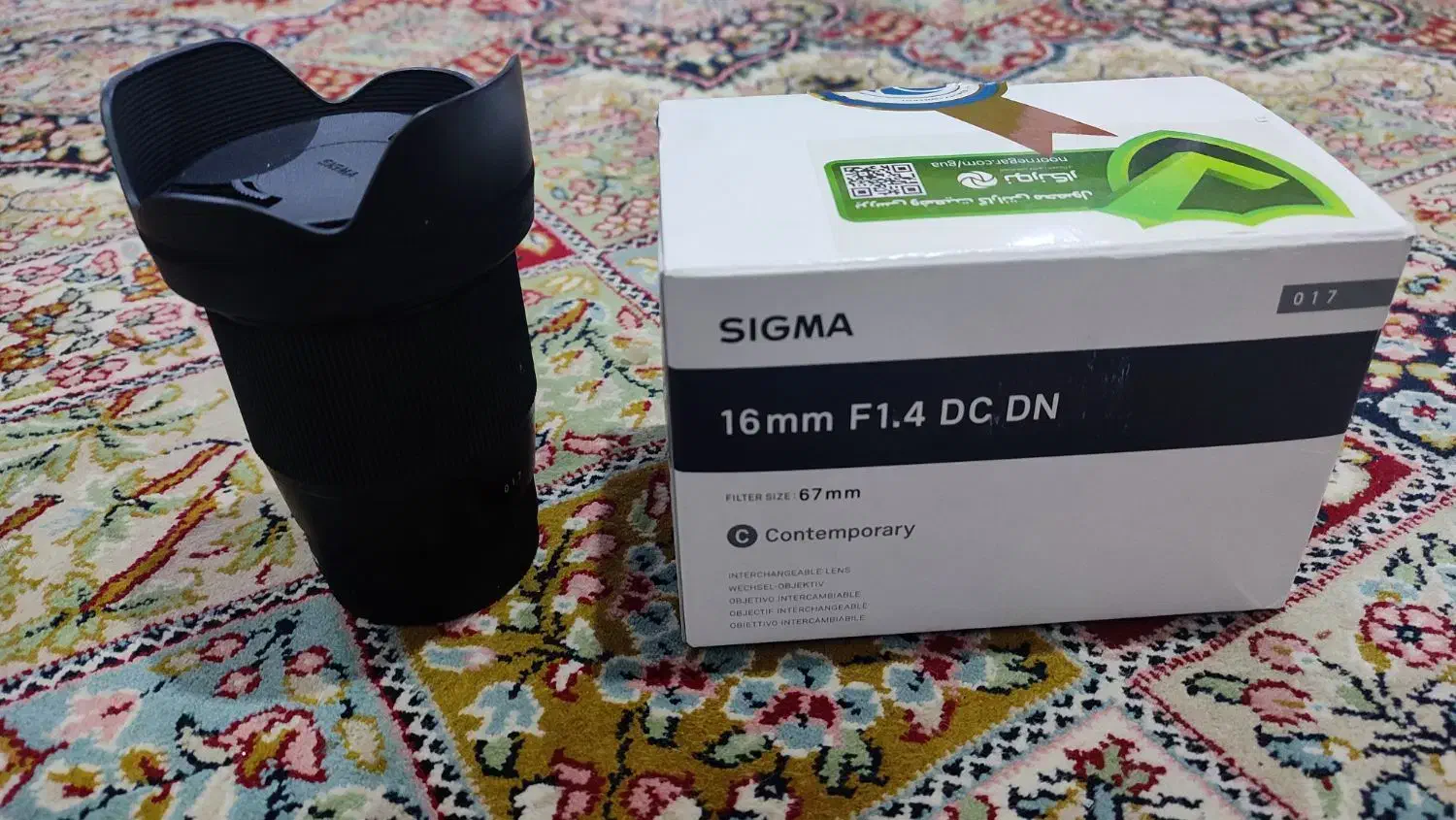لنز سیگما سونی f1.4 16mm|دوربین عکاسی و فیلم‌برداری|اهواز, کمپلو شمالی|دیوار