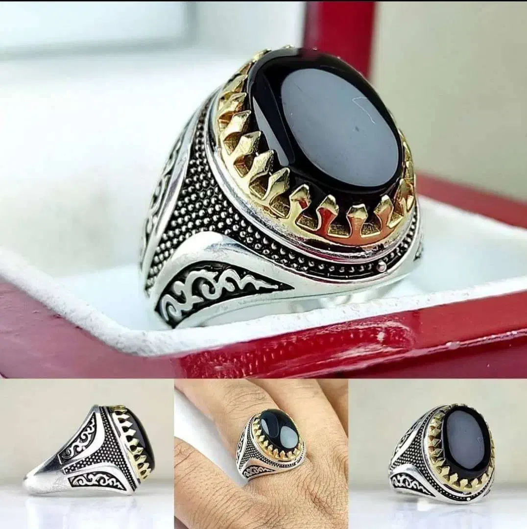 انگشتر عقیق خراسانی و یمنی (رکاب نقره 925)|جواهرات|بیرجند, |دیوار