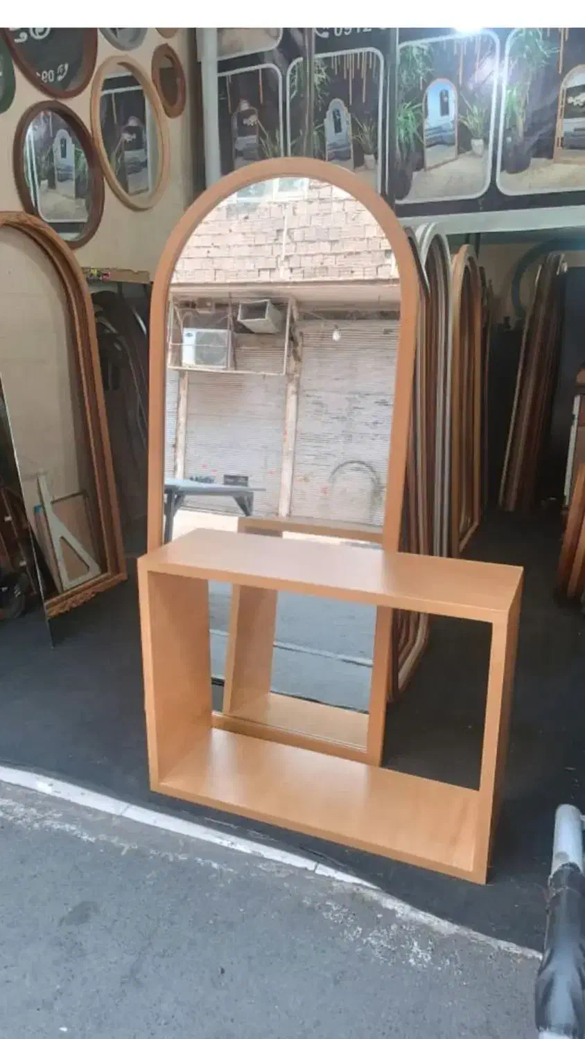 آیینه قدی با کنسول|آینه|بجنورد, |دیوار