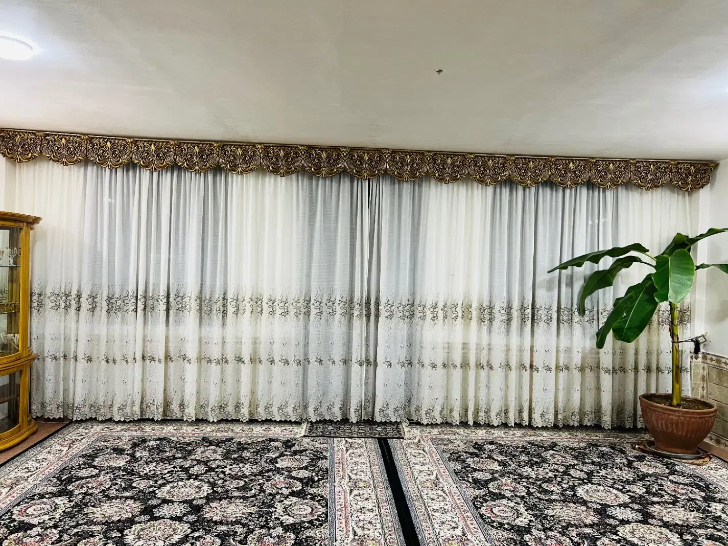 پرده حریر|پرده، رانر، رومیزی|فارسان, |دیوار