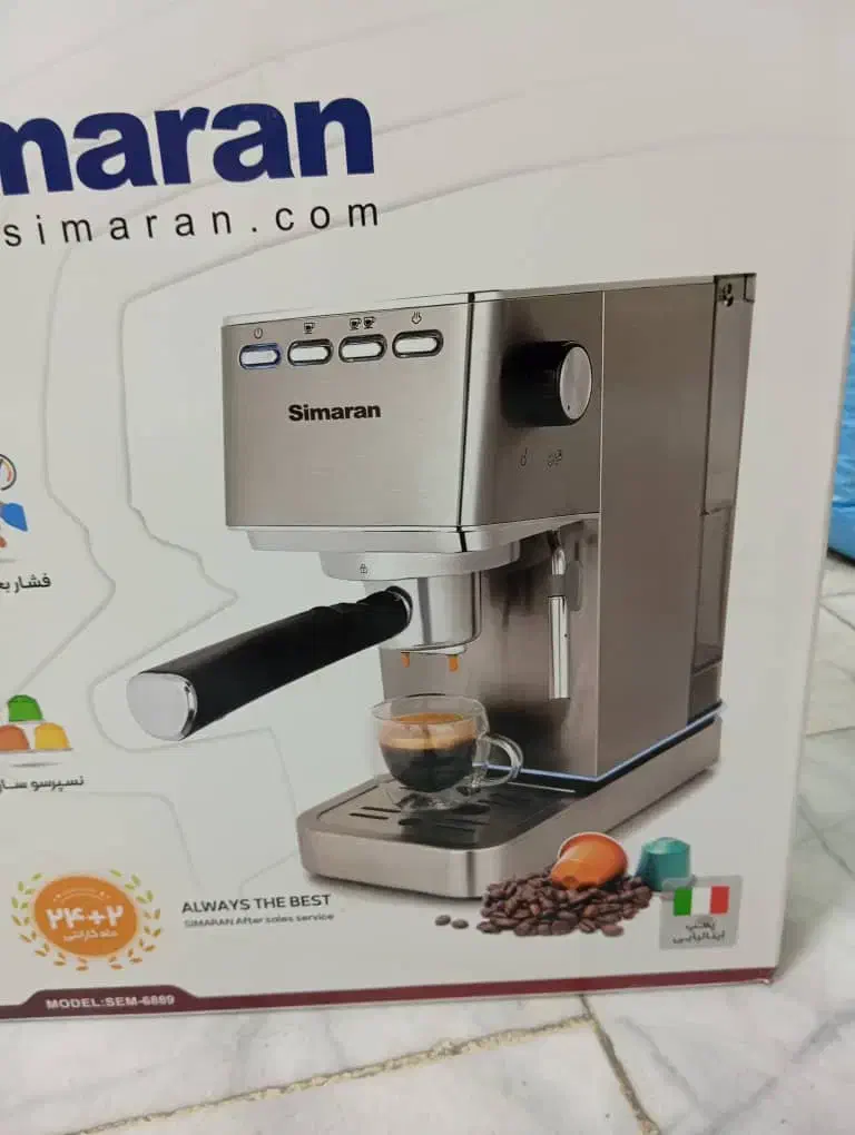 اسپرسوساز سیماران مدلSEM-6889|سماور، چای‌ساز، قهوه‌ساز|مشکین‌دشت, |دیوار