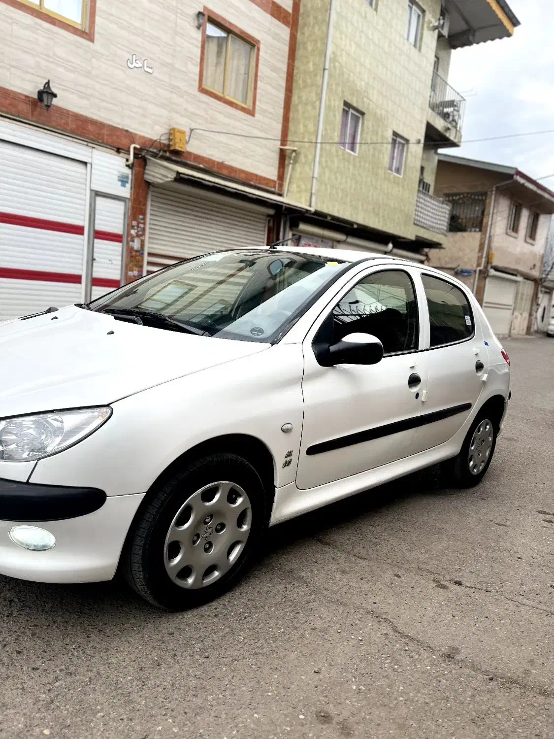 پژو 206 بی رنگ درجه یک|خودرو سواری و وانت|رشت, حمیدیان|دیوار