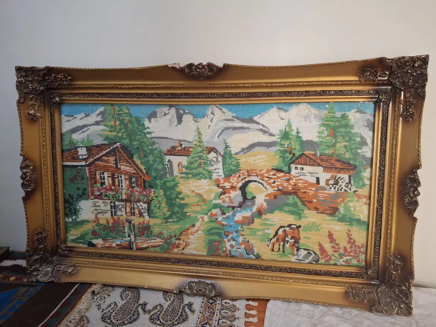 دو عدد قاب سلطنتی چوبی|تابلو، نقاشی، عکس|شیراز, درکی|دیوار