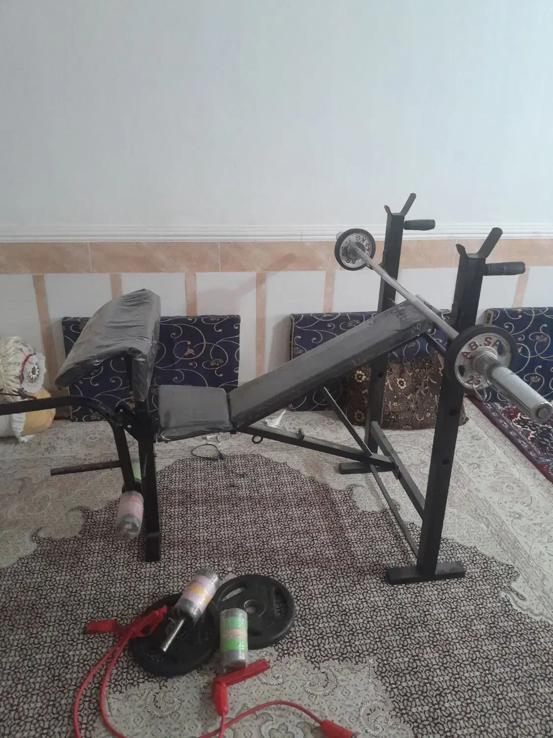 دستگاه بدنسازی ۱۲کاره خانگی|تجهیزات ورزشی|ایذه, |دیوار