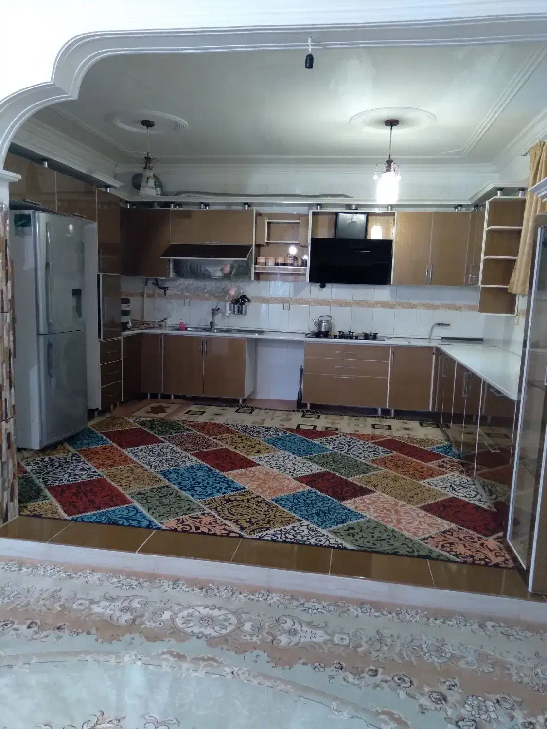 گلیم فرش ۹ متری|فرش|ایلام, |دیوار