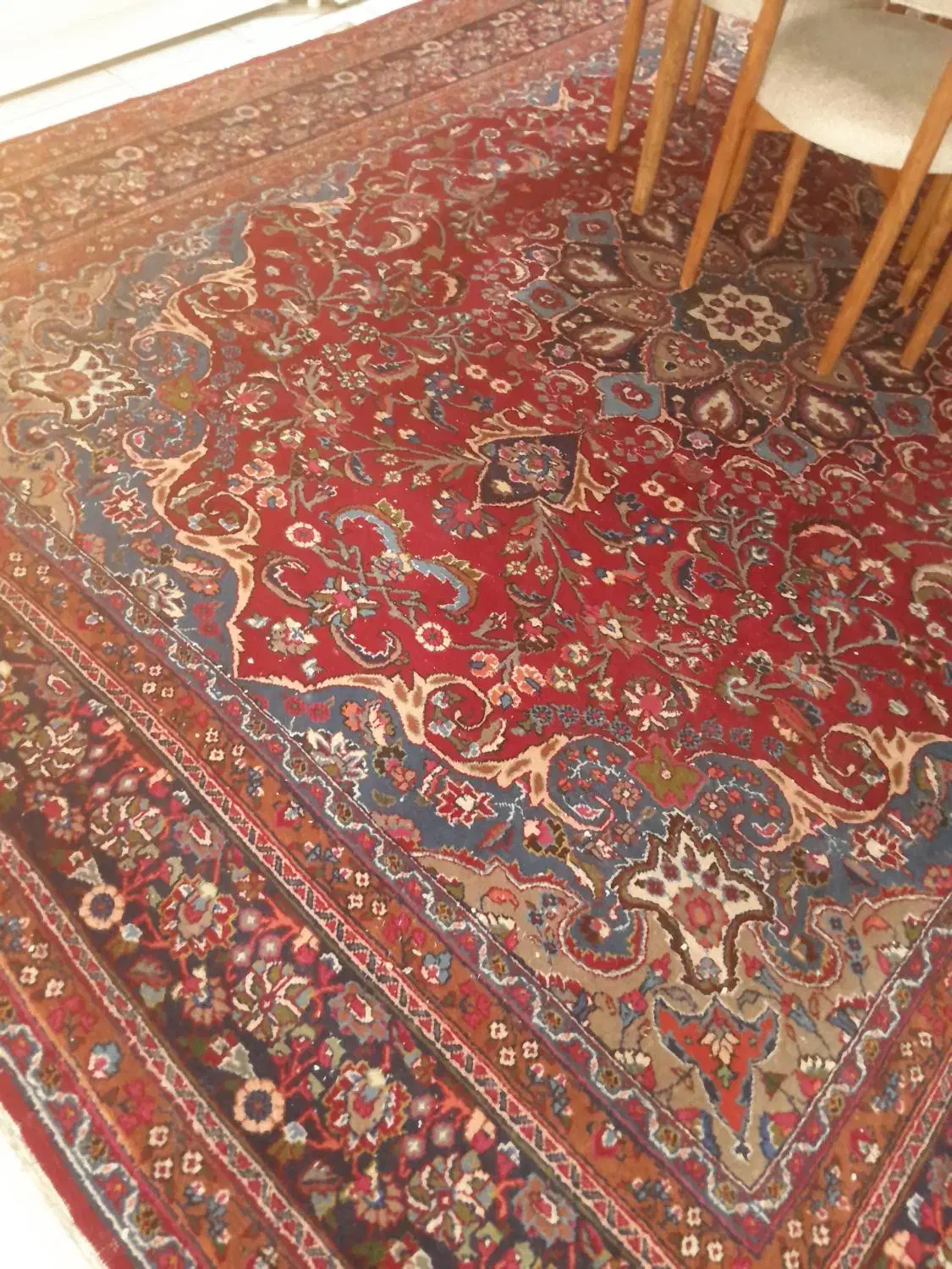 فرش دستباف قرمز|فرش|سبزوار, عظیمیان|دیوار