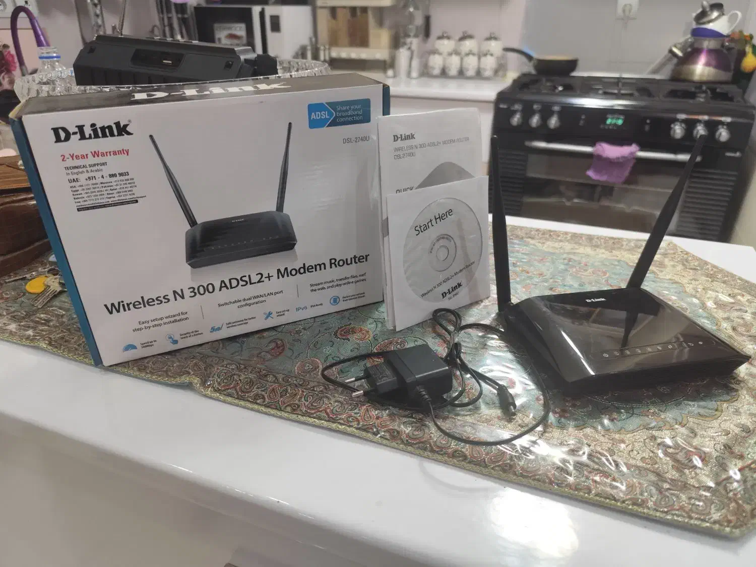 مودم ای دی اس ال برند دی لینک سالم|مودم و تجهیزات شبکه|تبریز, |دیوار