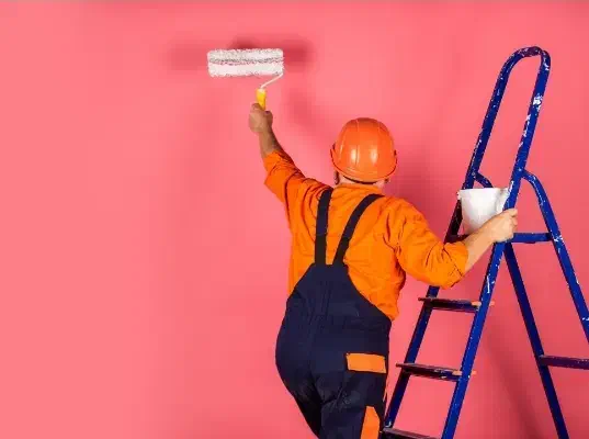 نقاشی ساختمان و دیوار باغ|خدمات پیشه و مهارت|نجفآباد, ویلاشهر|دیوار