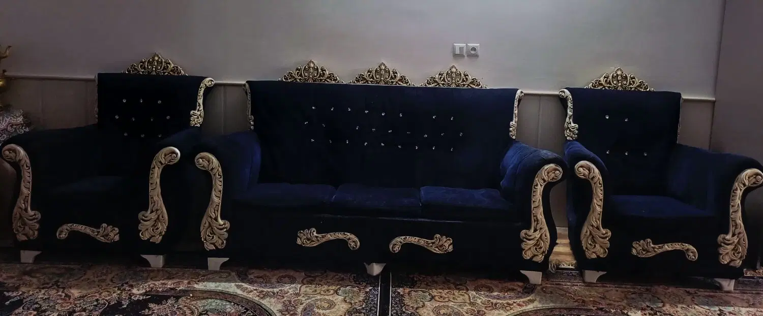 مبل 9نفره|مبلمان خانگی و میز عسلی|نیشابور, امین اسلامی|دیوار