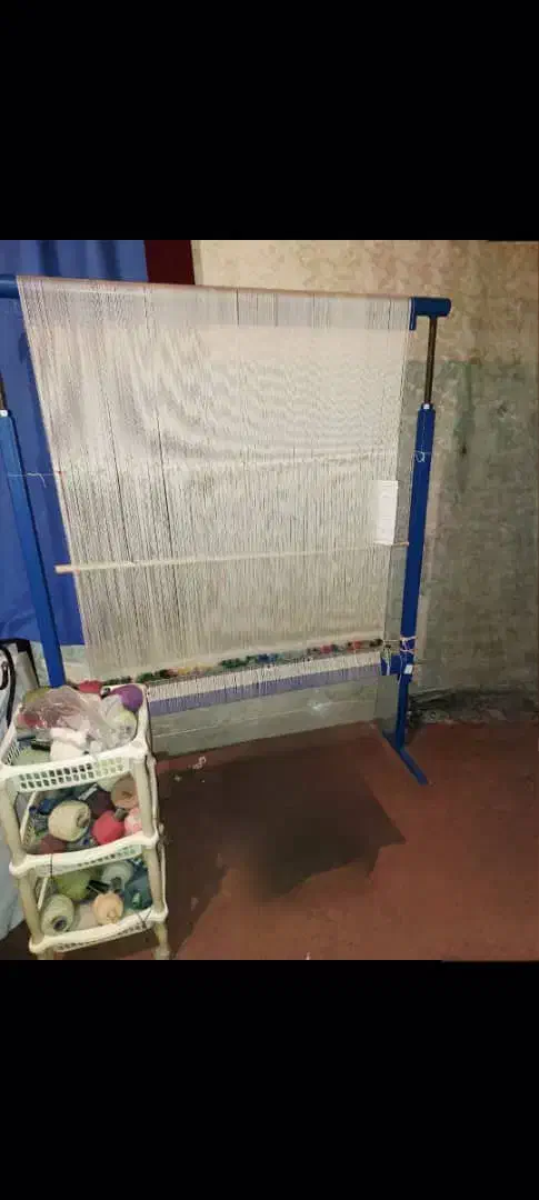 تابلو فرش نفیس عطوفت فرشچیان نیمه کاره|تابلو فرش|اصفهان, بهارستان|دیوار