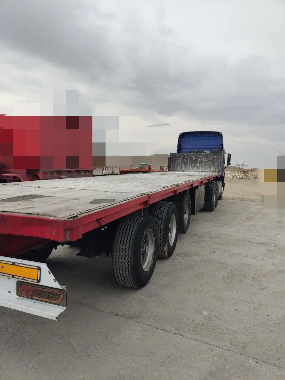 فروش با تریلی هوو مدل 2006 با ملک جای خوب|خودرو سنگین|الیگودرز, |دیوار