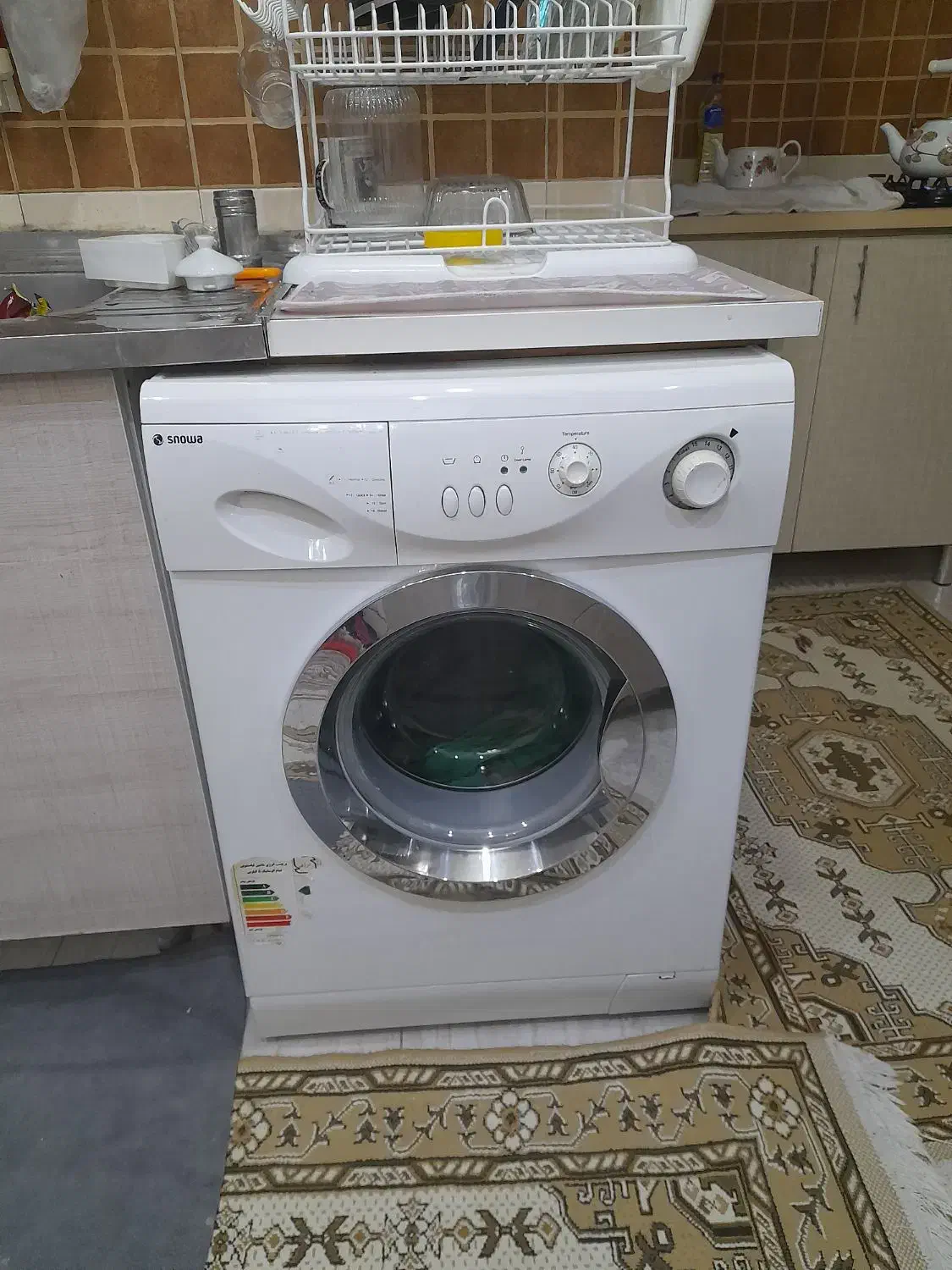 ماشین لباسشویی اسنوا|ماشین لباسشویی و خشک‌کن لباس|اندیشه, شهرک مریم|دیوار